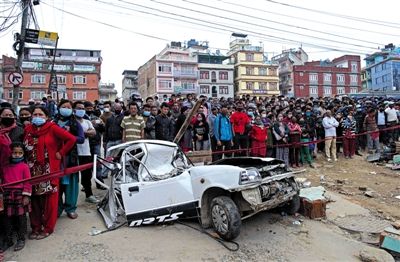 逾2500名中国公民撤离尼泊尔震区