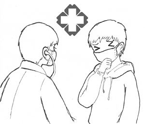 疑似感染:出现发热、全身不适等症状时,应戴口罩到医院就医,并告之近7天有无与禽类接触。