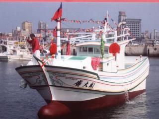 遇袭渔船广大兴28号(台湾屏东琉球区渔会提供)